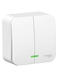 ����������� Systeme Electric BLANCA 2-��������� �������� ��.5 � �����. 6� 250� ����� BLNVA065111