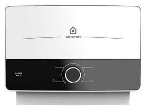 Уценка! Водонагреватель проточный ARISTON AURES M 12 TR 218х304х103 12 кВт напорный, подкл. в эл.щит