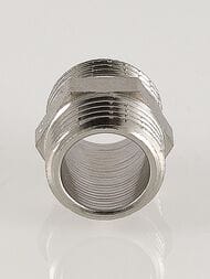 Ниппель VALTEC  1/2" латунь никелированная VTr.582.N.0004