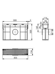   Gidrolica Light DN 100    (500116320)  08078