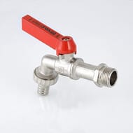 Кран VALTEC водоразборный 3/4"H шаровый со штуцером 19мм VT.051.N.05
