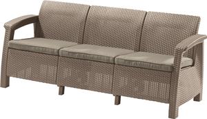 Диван KETER CORFU LOVE SEAT MAX (182х70х79), капучино