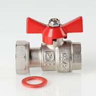Кран шаровый с накидной гайкой VALTEC BASE 3/4"В-1"В, VT.241.N.0506