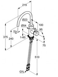    KLUDI E-GO  230V  375,   422006675