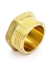 Заглушка Tiemme 1/2"Н латунь 1500040(1878G0004)