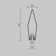 �������� ��������� Maytoni Led Strip (��� ALM-8832-S-2M) 4 ��., �������, 642006