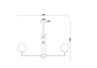 ������ Freya Bolas (���� �����) FR5185PL-08BS, IP20,������