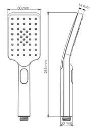 ����� ��� ���� WasserKRAFT A345 3 ������, ������� ������ �� �������, ABS-�������, ����: ������
